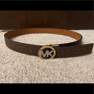 MICHAEL Michael Kors Reversible logo belt